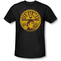 Sun - Mens Elvis Full Sun Label T-Shirt In Black