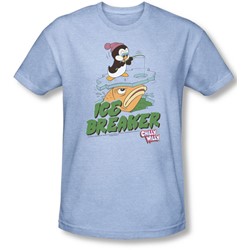 Chilly Willy - Mens Ice Breaker T-Shirt In Light Blue