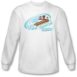 Chilly Willy - Mens Too Cool Long Sleeve Shirt In White