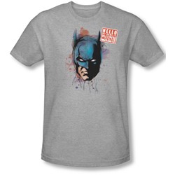 Batman - Mens Hello T-Shirt In Heather