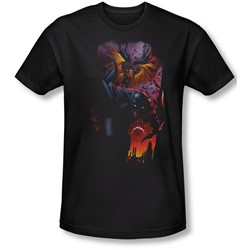 Batman - Mens Batman & Robin #1 T-Shirt In Black