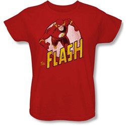 Dc Comics - Womens The Flash T-Shirt In Red