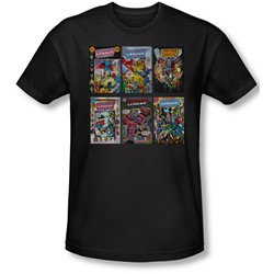 Dc Comics - Mens Dco Covers T-Shirt In Black