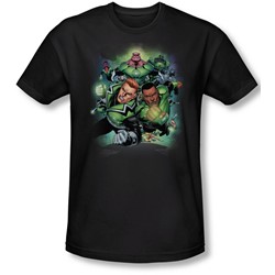 Green Lantern - Mens Corps #1 T-Shirt In Black