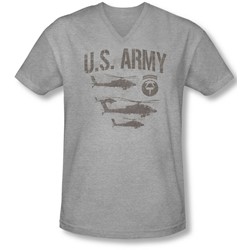 Army - Mens Airborne V-Neck T-Shirt