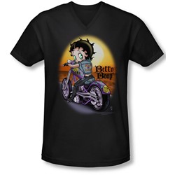 Boop - Mens Wild Biker V-Neck T-Shirt