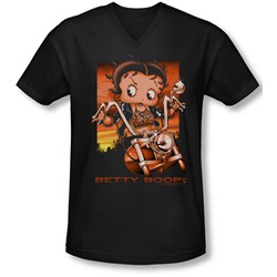 Boop - Mens Sunset Rider V-Neck T-Shirt