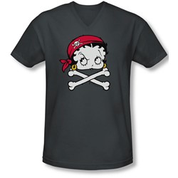 Boop - Mens Pirate V-Neck T-Shirt