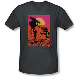 Boop - Mens Summer V-Neck T-Shirt