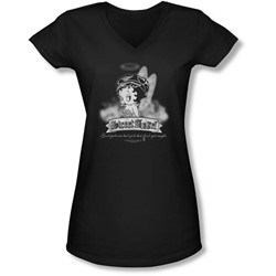 Boop - Juniors Street Angel V-Neck T-Shirt