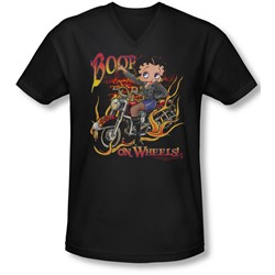 Boop - Mens On Wheels V-Neck T-Shirt
