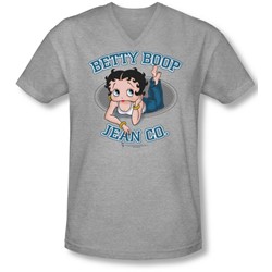 Boop - Mens Jean Co V-Neck T-Shirt