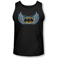 Batman - Mens Steel Wings Logo Tank-Top
