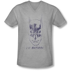 Batman - Mens I'M Batman V-Neck T-Shirt