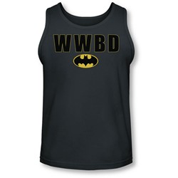 Batman - Mens Wwbd Logo Tank-Top