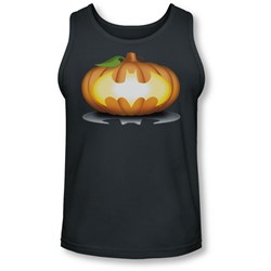 Batman - Mens Bat Pumpkin Logo Tank-Top