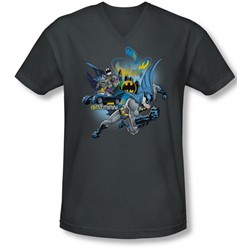 Batman - Mens Call Of Duty V-Neck T-Shirt