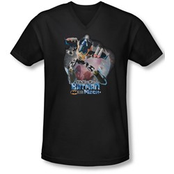 Batman - Mens Batman Mech V-Neck T-Shirt