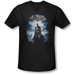 Batman Aa - Mens Game Cover V-Neck T-Shirt