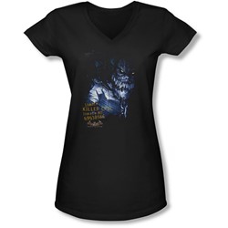 Batman Aa - Juniors Arkham Killer Croc V-Neck T-Shirt