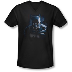 Batman - Mens Don'T Mess With The Bat V-Neck T-Shirt