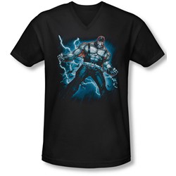 Batman - Mens Stormy Bane V-Neck T-Shirt