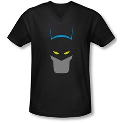 Batman - Mens Simplified V-Neck T-Shirt
