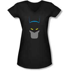 Batman - Juniors Simplified V-Neck T-Shirt