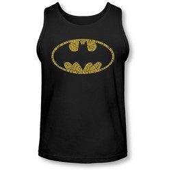 Batman - Mens Word Logo Tank-Top