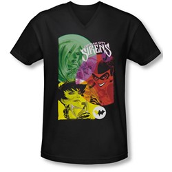 Batman - Mens Gotham Sirens V-Neck T-Shirt