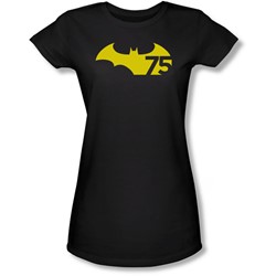 Batman - Juniors Harley Face Sheer T-Shirt