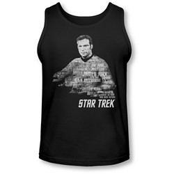 Star Trek - Mens Kirk Words Tank-Top