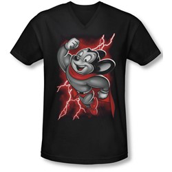 Mighty Mouse - Mens Mighty Storm V-Neck T-Shirt