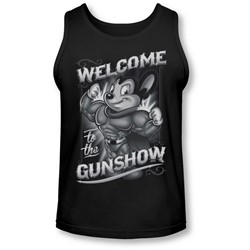Mighty Mouse - Mens Mighty Gunshow Tank-Top