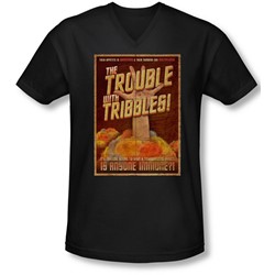 Star Trek - Mens Tribbles: The Movie V-Neck T-Shirt