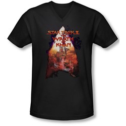 Star Trek - Mens Twok Poster V-Neck T-Shirt