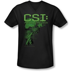 Csi - Mens Evidence V-Neck T-Shirt