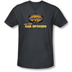 Survivor - Mens Tribe Has Spoken V-Neck T-Shirt