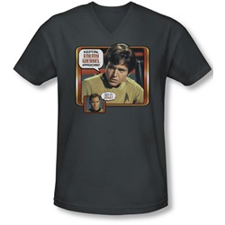Star Trek - Mens Enemy Wessel V-Neck T-Shirt