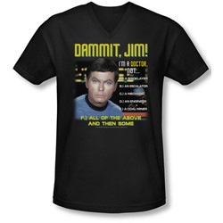 Star Trek - Mens All Of The Above V-Neck T-Shirt