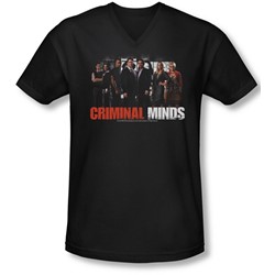 Criminal Minds - Mens The Brain Trust V-Neck T-Shirt