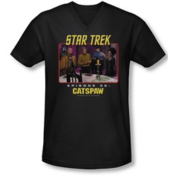Star Trek Original - Mens Cat'S Paw V-Neck T-Shirt