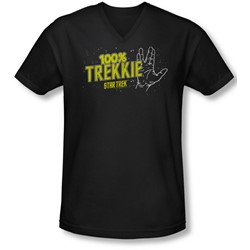 Star Trek - Mens Trekkie V-Neck T-Shirt