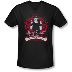 Ncis - Mens Goth Crime Fighter V-Neck T-Shirt