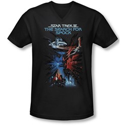 Star Trek - Mens Search For Spock(Movie) V-Neck T-Shirt