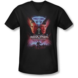 Star Trek - Mens The Final Frontier(Movie) V-Neck T-Shirt