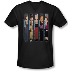 Star Trek - Mens The Captains V-Neck T-Shirt