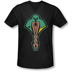 Star Trek - Mens Cardassian Logo V-Neck T-Shirt