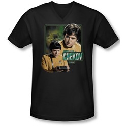 Star Trek - Mens Ensign Chekov V-Neck T-Shirt