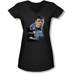 Star Trek - Juniors Spock V-Neck T-Shirt